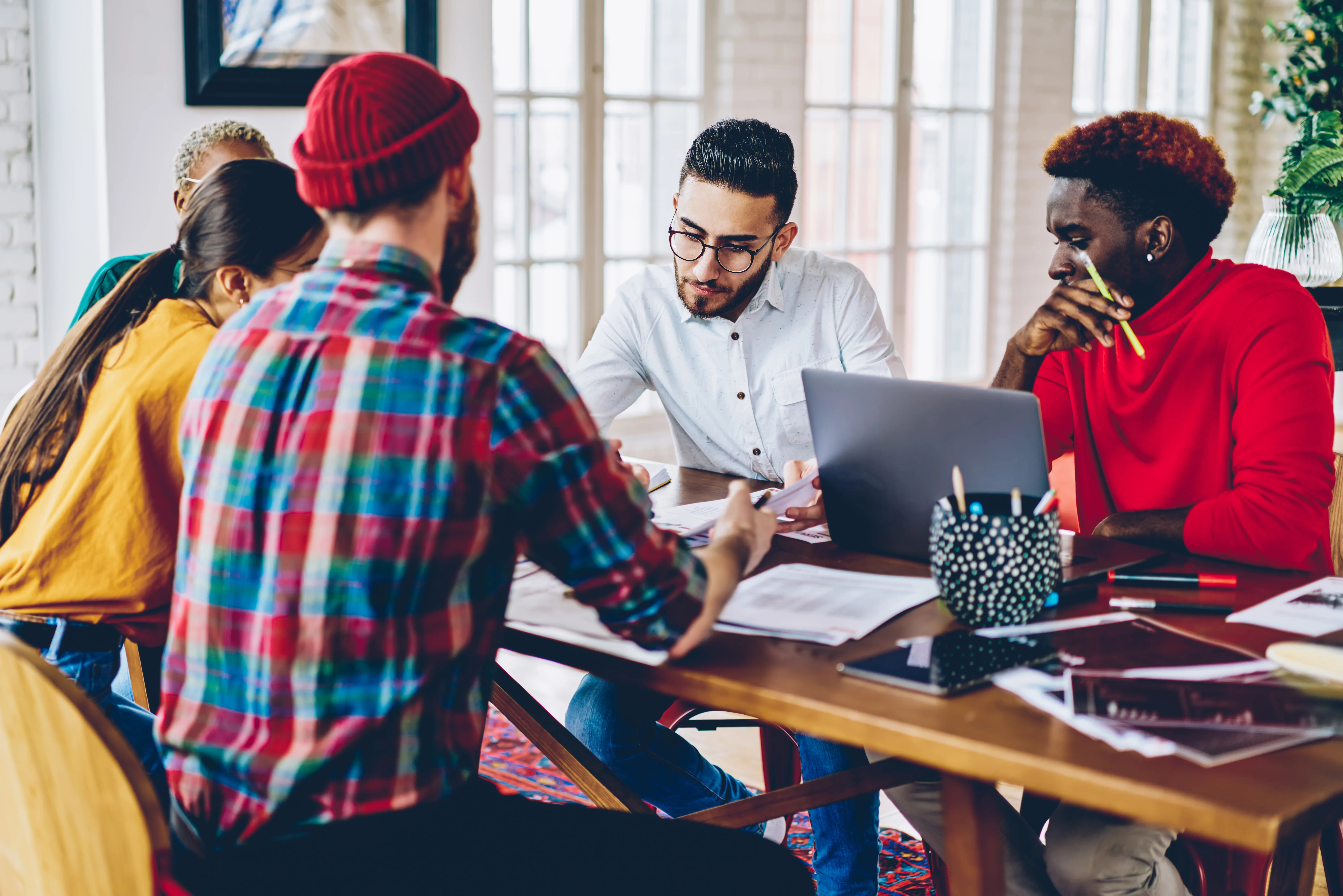 Field building background